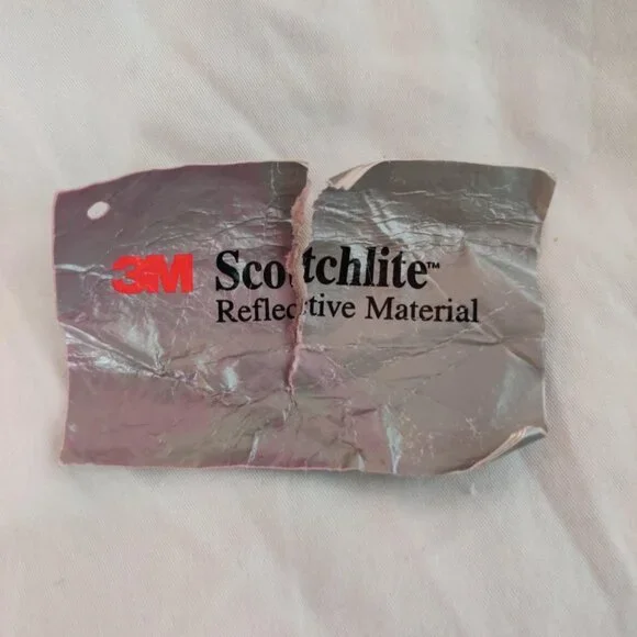 Lands' End Black Reflective Raincoat, Size Medium (10-12), NWT - Picture 4 of 5